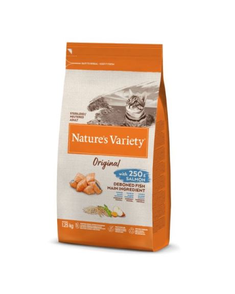 natures variety sterelized salmão