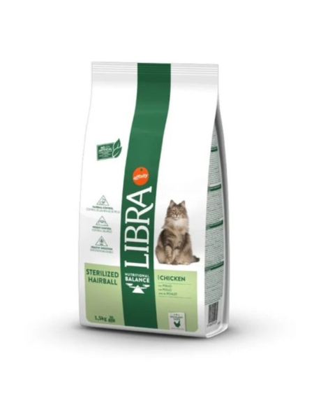 Libra Gato Sterilized Hairball com Frango