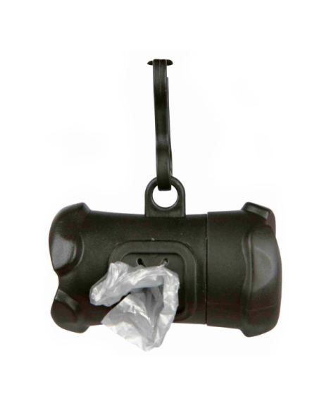 Dispensador em plástico de sacos para dejetos
