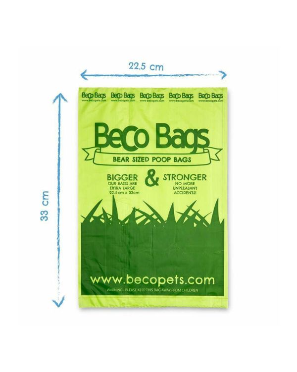 Sacos biodegradáveis Beco Bags medida