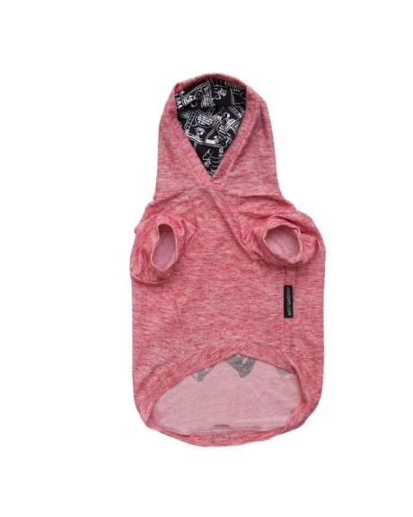camisola snoopy coral frente
