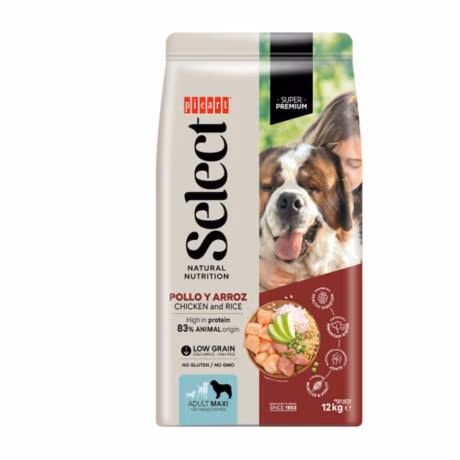 Picart Select Maxi de frango e arroz para cão adulto de porte grande
