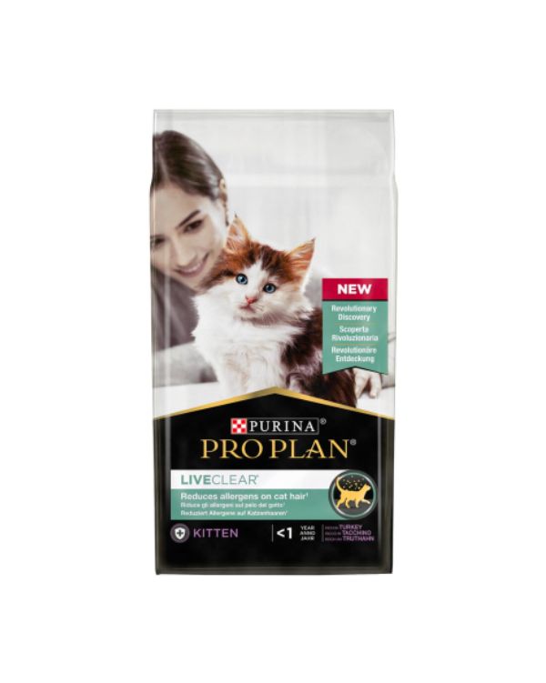 Pro Plan Cat Liveclear Kitten Turkey 1,4 kg
