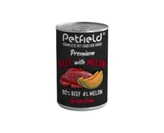 Petfield Wetfood Cão – Bife e Melão 400gr