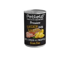Petfield Wetfood Cão – Cordeiro e Pêra 400gr