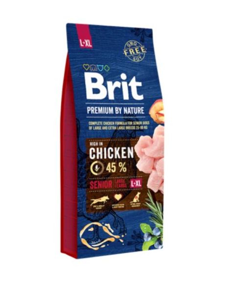 Brit Blue Nature Sénior L + XL