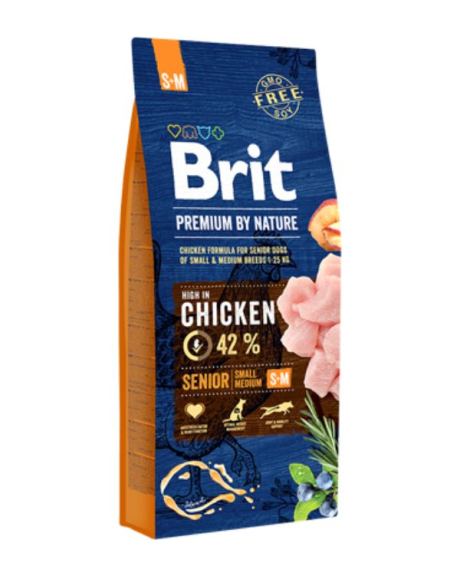 Brit Blue Nature sénior s+m