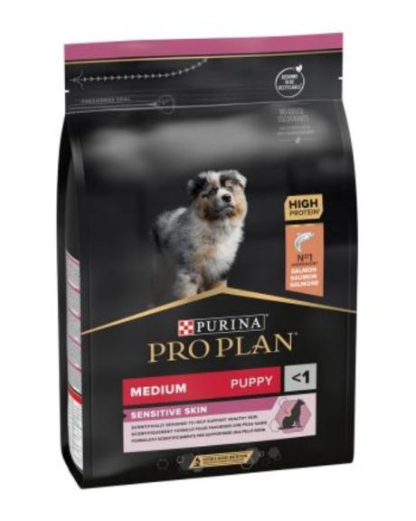 Pro Plan Sensitive Skin Puppy Medium