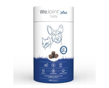 WeJoint Plus Tasty 30 Chews suplemento articular cães pequenos e gatos