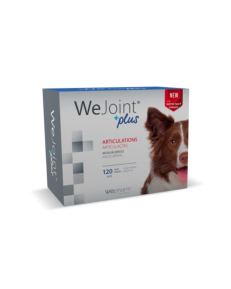 WeJoint Plus - Raças Médias conjuga a ação de múltiplos componentes, que resultam numa abordagem completa para o tratamento e maneio da patologia articular. Está também recomendado o seu uso em animais jovens e em crescimento.