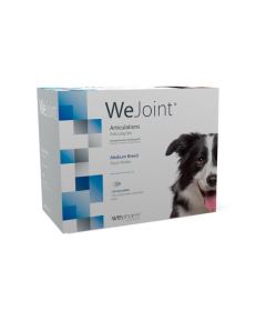 WeJoint - Raças Médias é um alimento complementar para cães e gatos desenvolvido para o auxílio e suporte nutricional das articulações.