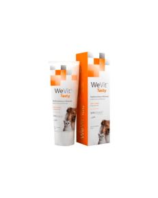 WeVit é uma pasta palatável de digestão fácil, especialmente importante em situações de anorexia ou perda de apetite
