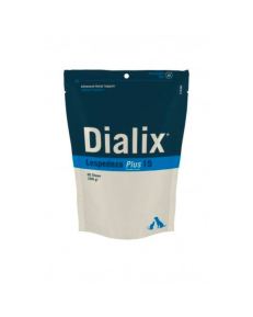 Dialix Lespedeza Plus é um suplemento em chews, alta palatabilidade, para ajudar a aanter a função renal a longo prazo