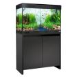 O Kit Fluval Roma 125L c/Iluminação Led Bluetooth + Móvel está disponível em 3 cores, portanto Carvalho, Nogueira e Preto.