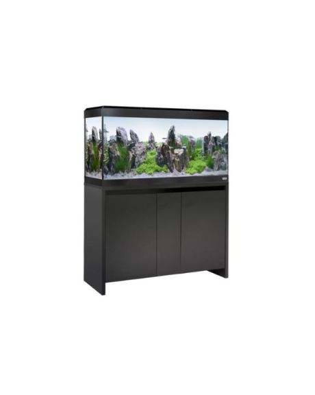 O Kit Fluval Roma 200L c/Iluminação Led Bluetooth + Móvel está disponível em 3 cores, portanto Carvalho, Nogueira e Preto.