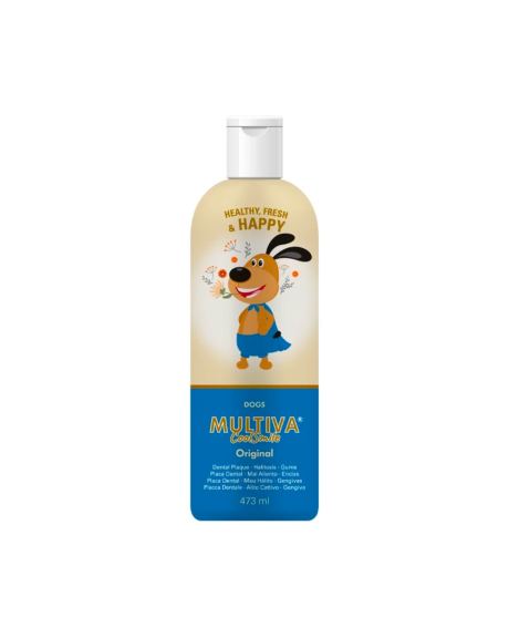 Multiva CoolSmile Original Cães é uma fórmula versátil que atinge as áreas mais inacessíveis da cavidade oral do seu animal de estimação para oferecer cuidados bucais completos e mantê-lo em ótimas condições.