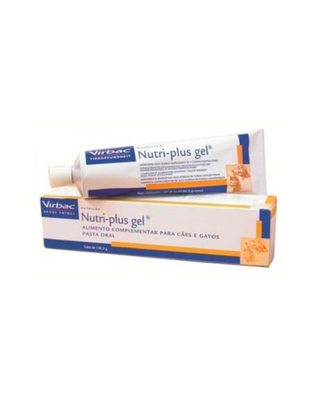 Nutri Plus Gel Pasta é um complemento nutricional de alta energia, que pode ser administrado a animais em convalescença pós-operatória ou durante a doença para contrastar a perda de apetite;