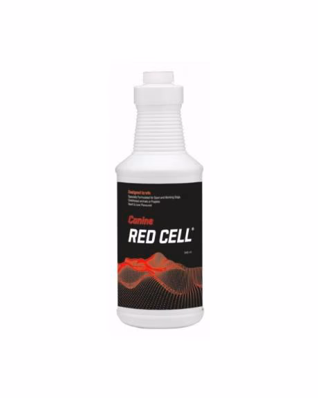 Red Cell Canine é um suplemento multivitamínico e multimineral com sabor a carne com uma fórmula completa e equilibrada especialmente concebida para cães desportivos, de trabalho, de caça ou convalescentes.