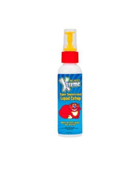 X-TREME Catnip Spray é um extrato de catnip em spray que estimula a atividade física dos gatos e promove o seu bem-estar de forma totalmente natural.