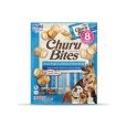 Churu Creamy Bites Cão feito com ingredientes saudáveis e de confiança. Duas texturas, portanto, cada mordida em forma de travesseiro começa com uma pasta de frango assada macia, sem grãos, conservantes, carragenina ou cores artificiais. Depois, o centro cheio com o delicioso recheio de Churu da Inaba.