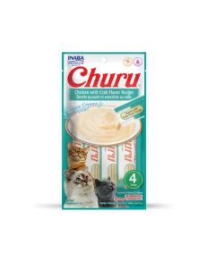 Churu Gato feito com ingredientes saudáveis e de confiança.