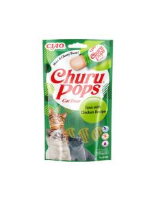 Churu Pops é uma versão ligeiramente mais mastigável do puré irresistível.