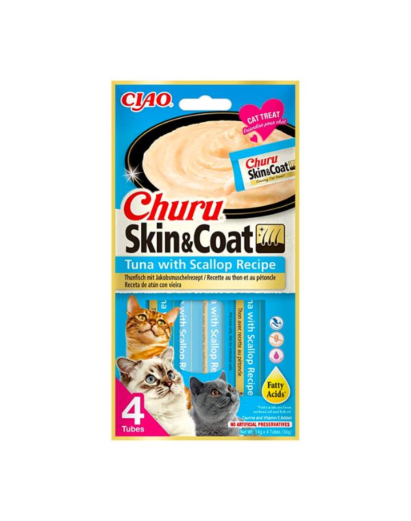 Churu Skin Coat Atum e Scallop