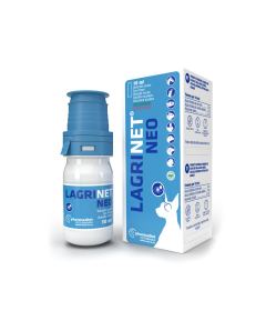 Lagrinet Neo é uma solução hidratante, produto para a higiene e o cuidado ocular em cães, gatos, roedores, exóticos e cavalos.