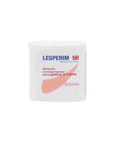 Lesperim (Lespedeza) 50 Mg - Sofcanis é um alimento dietético à base de extratos de plantas para gatos e para cães.