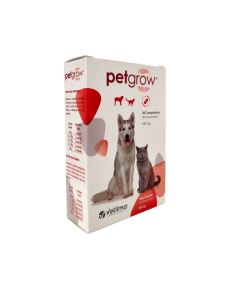 Petgrow é um alimento complementar que se caracteriza por ser um multivitamínico com minerais.