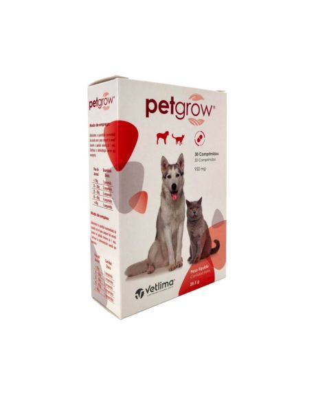 Petgrow é um alimento complementar que se caracteriza por ser um multivitamínico com minerais.