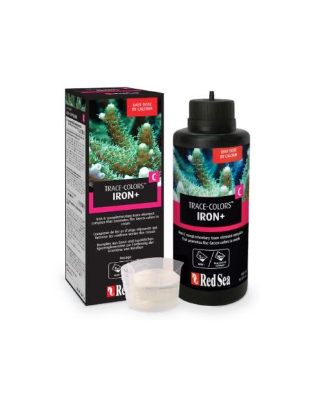 O suplemento Coral Trace-Colors C Iron + - 500ml faz parte de toda a gama de complexos complementares de elementos principais,