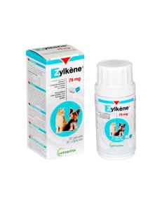 Zylkene 75 mg ajuda a minimizar a ansiedade em situações diversas, tais como viagens, mudanças de ambiente, comportamentos sociais, idas ao veterinário, fogo de artifício, entre outras.