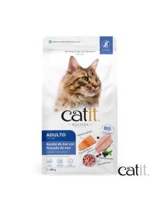 Receita Catit Aves com Peixe Gatos Adultos é a receita diária ideal de dieta para um gato adulto.