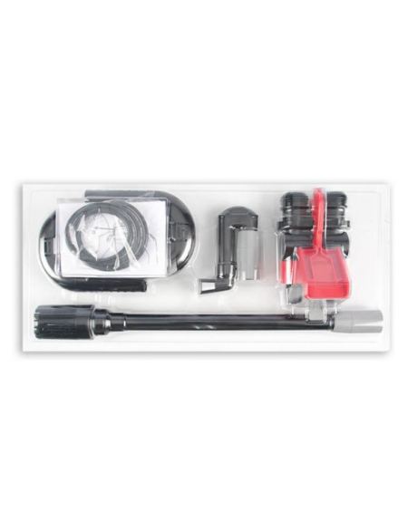 Kit de Entrada e Saída Fluval 07, então um kit completo com todas as peças para entrada e saída da água do filtro, válido apenas para a série Fluval 7 de filtros externos.