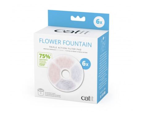 Filtro Tripla Ação Catit para Fontes Flower Fountain