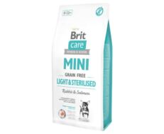 Brit Care Cão Mini Light/Sterilized Grain-free Rabbit/Salmon