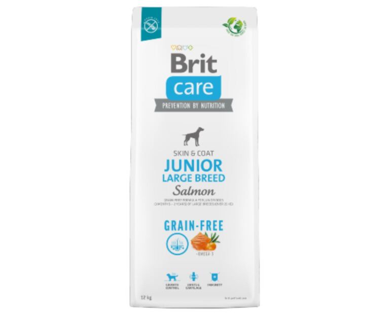 Brit Care Cão Grain-free Junior Large Breed Salmon