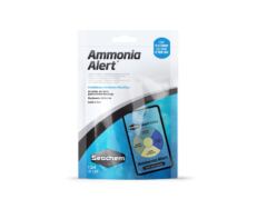 Seachem Ammonia Alert  é um dispositivo colorido inovador para detetar e monitorar continuamente amônia livre de tóxicos.
