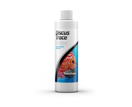 Seachem Discus Trace fornece uma ampla gama de oligoelementos comprovada, ou seja, necessários para a saúde e o crescimento adequados dos peixes.