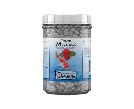 Seachem Pond Matrix é um biomídia de alta porosidade que proporciona biofiltração eficiente para a remoção de resíduos nitrogenados em lagos.