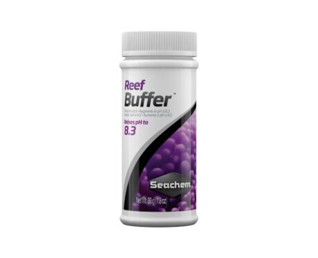 Quando usado conforme as instruções, o Seachem Reef Buffer aumentará o pH do seu sistema de recife para 8,3.