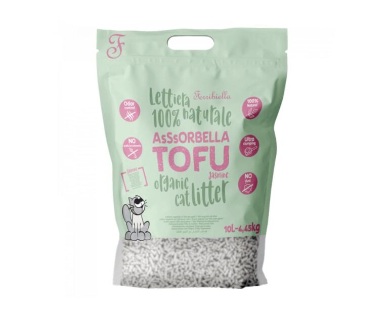 Areia de Tofu De Jasmim – Ferribiella 10 L