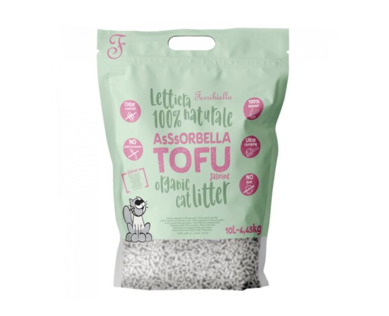 Areia de Tofu De Jasmim - Ferribiella 10 L