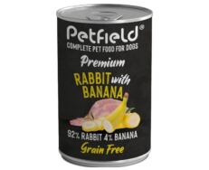 Petfield Wetfood Cão – Coelho e Banana