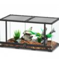 Terrário Premium Terratlantis 88 x 45 x 45 cm - Preto