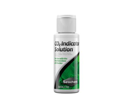 O Seachem CO2 Indicator Solution deve ser usado com o verificador de pH de vidro Seachem .