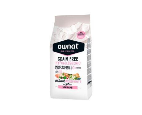 Ownat Grain Free Hypollergenic Adult Mini Lamb