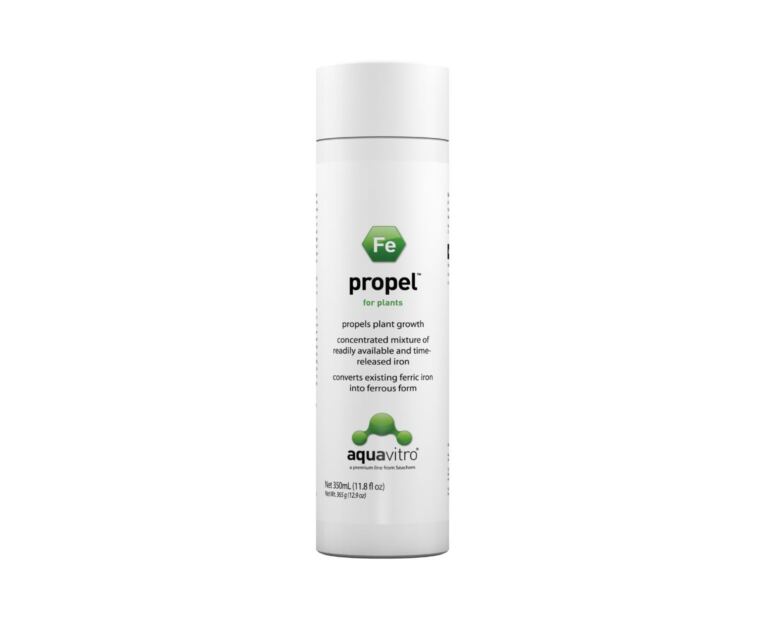 Aquavitro Propel, uma fonte concentrada (10.000 mg/L) de ferro ferroso.
