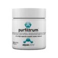 Aquavitro Purfiltrum, um polímero sintético macroporoso exclusivo que remove impurezas orgânicas solúveis e insolúveis da água 5 a 10 vezes mais rápido e mais completamente do que todos os outros produtos concorrentes.
